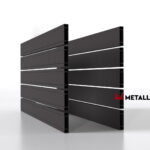 Планкен для забора 120 mm RAL 8019 – покрытие матовое, толщина 0,45 мм в Москве  | фото 3